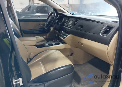 2016 Kia Sedona Lx из США, поврежденный, VIN KNDMB5C10G6209405